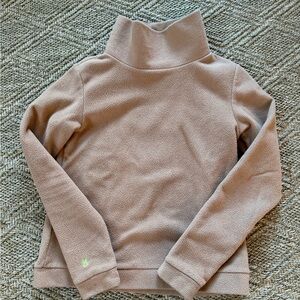 Dudley Stephens Park Slope Cowl Neck Sweater - Tan